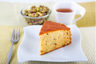 Pistachio Sugee Cake